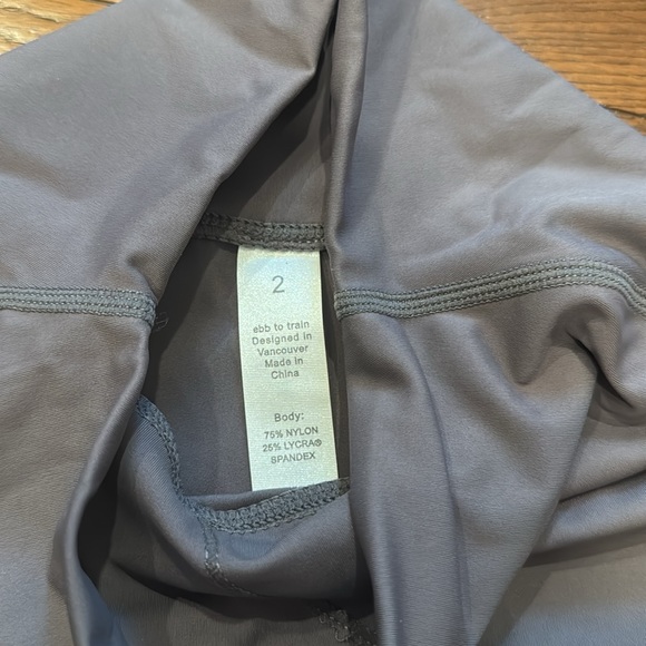 Gray, women’s leggings. *NOT Lululemon. NWT. - Picture 2 of 3